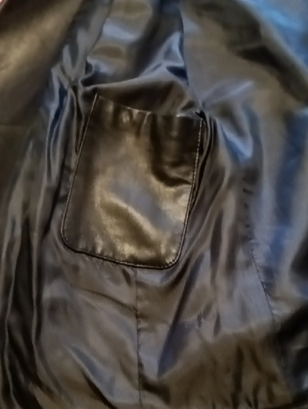 Vintage Este's Portland, OR Genuine Leather Blazer